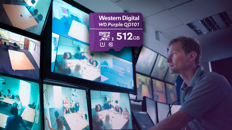 Con las tarjetas microSD WD Purple, las cámaras de seguridad soportan un futuro con IA y 4K