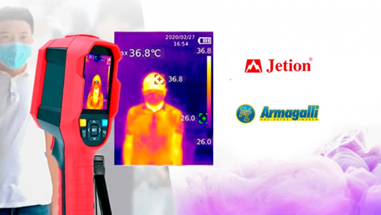 Jetion: Cámara Termográfica Medición Temperatura Corporal a distancia