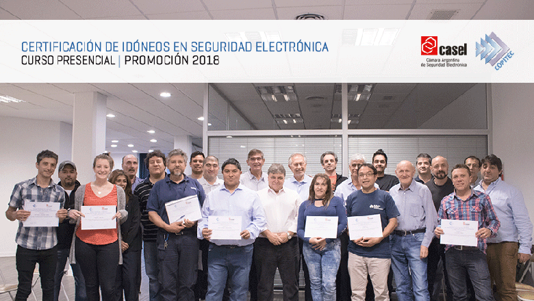 Certificación: Idóneos en Seguridad Electrónica 2018