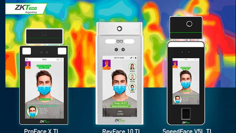 Nuevos equipos de control de acceso y medición de temperatura con imágenes térmicas