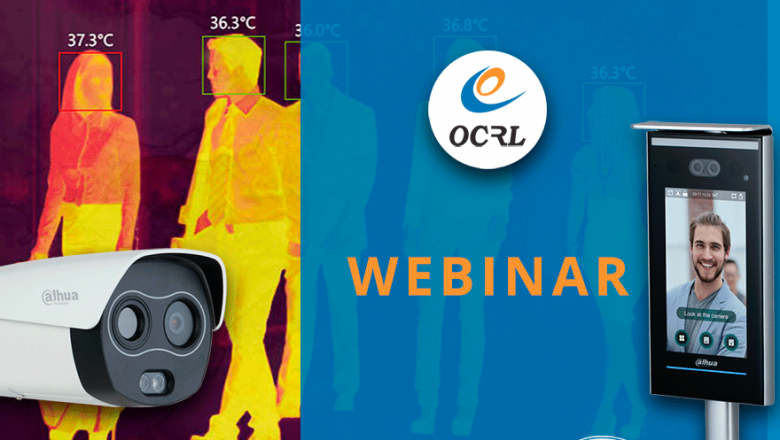 Invitación a webinar: Solución OCRL de medición de temperatura corporal y control de acceso