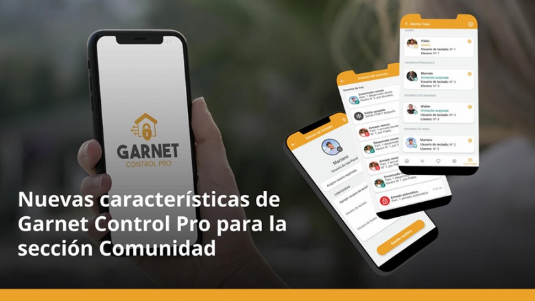 Descubre las nuevas características de Garnet Control PRO