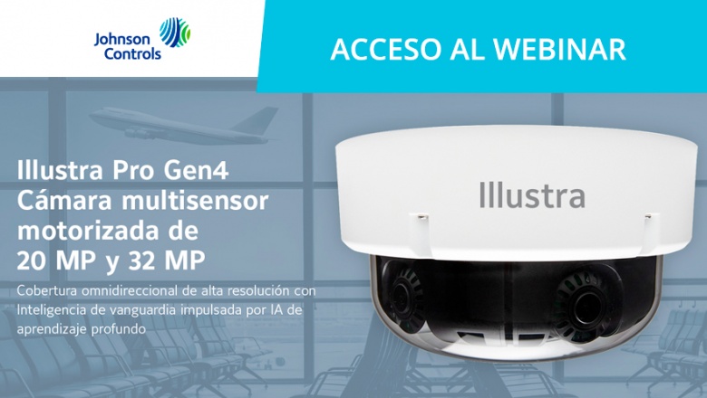 Illustra Pro Gen4 para descubrir la tecnología multisensor de cobertura omnidireccional