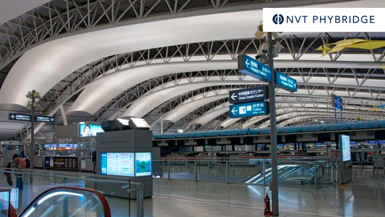 Modernización a IP en Kansai Airport con NVT Phybridge