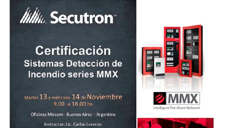 Certificación de sistemas MMX Secutron