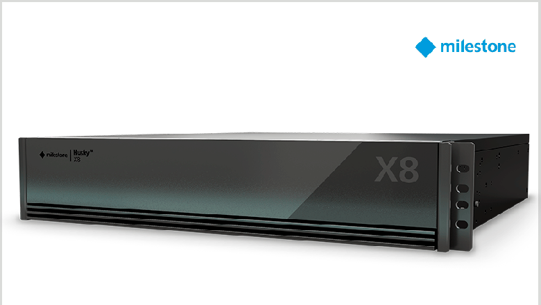 Con su nueva serie Husky X, Milestone ofrece un grabador de video en red (NVR) de rendimiento óptimo