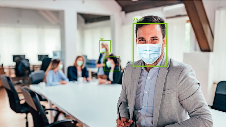 Control de temperatura, inteligencia artificial y recordatorio de tapaboca: cómo será la vuelta al trabajo en las oficinas