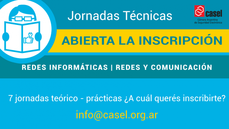 Jornadas Técnicas en CASEL: Inscripción abierta!