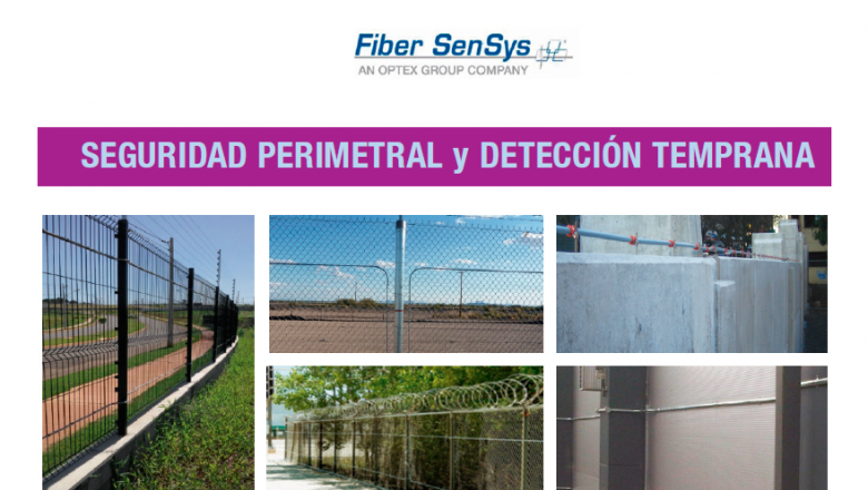 Fibra óptica para protección perimetral