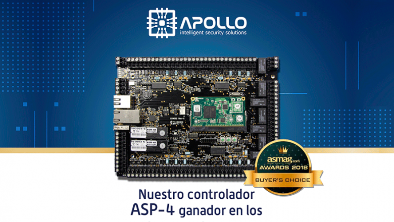 APOLLO: El controlador ASP-4 ganador en los asmag.com 2018 Buyers 'Choice Awards