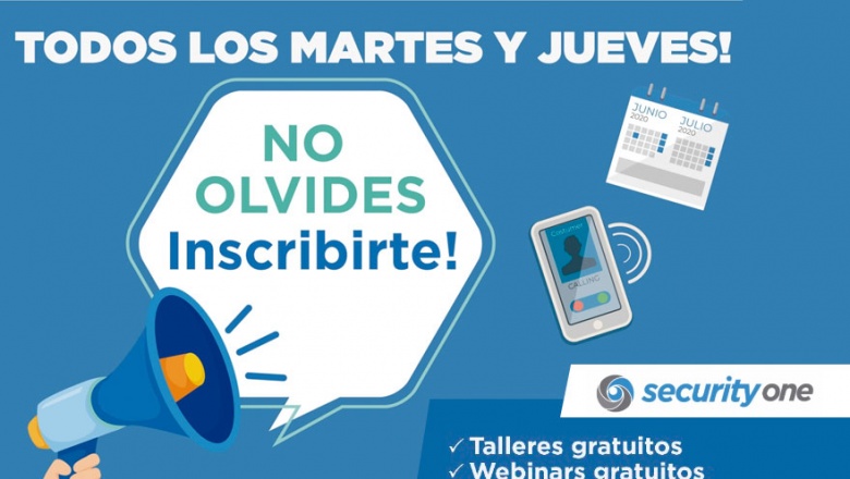Calendario webinars con Security One