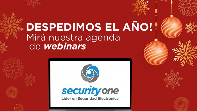 Calendario de capacitaciones diciembre con Security One