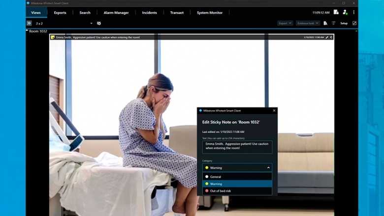 Milestone Systems Lanza XProtect® Hospital Assist