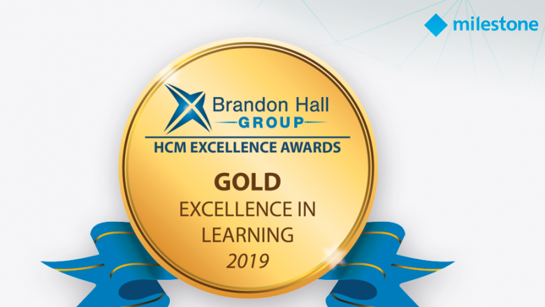 Milestone Systems recibe reconocimiento oro a la excelencia en aprendizaje a manos del grupo Brandon Hall