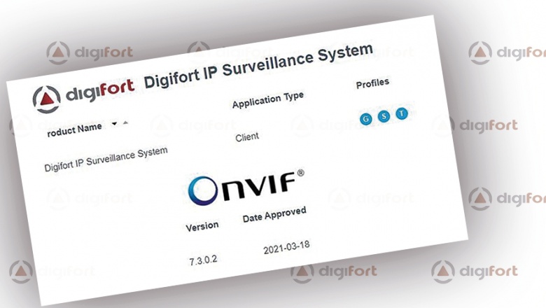 Digifort ahora tiene los 3 perfiles registrados en el sitio de conformidad de Onvif