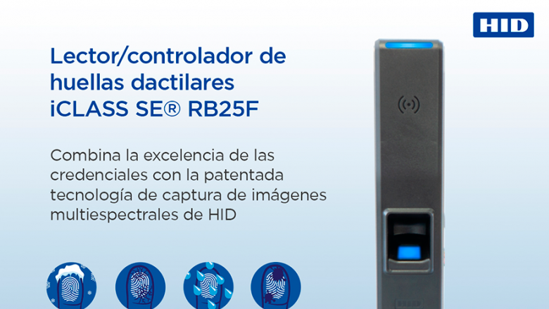 Nuevo lector de huellas dactilares