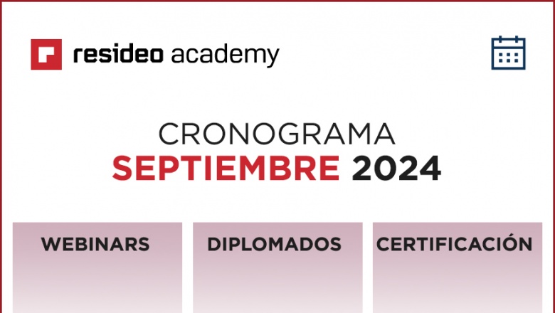 En septiembre capacítate con Resideo