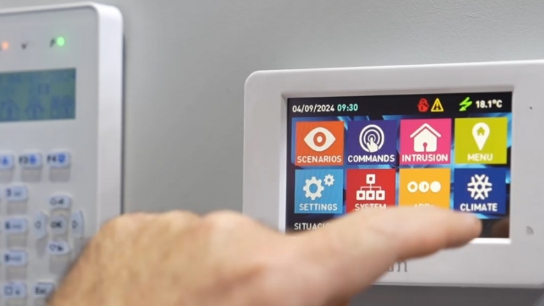 Nuevo panel de incendio y central antirrobo que fusiona el control de acceso, domótica, video e integración con Alexa y Google+