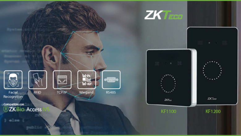 Series KF1000: Reconocimiento facial de luz visible y lector RFID