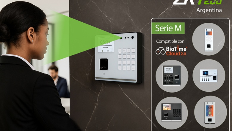 Nueva Serie M de ZKTeco: tecnología biométrica a la medida de cada empresa
