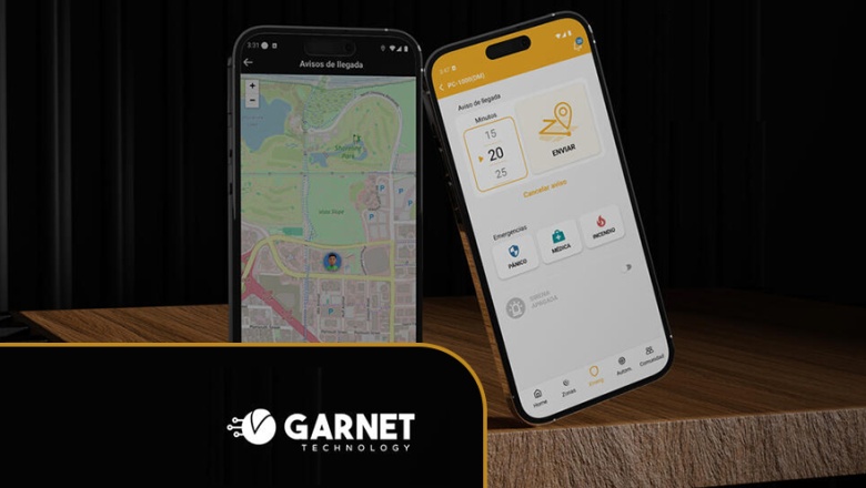 Garnet Control Pro suma el “aviso de llegada”, más seguridad en cada trayecto