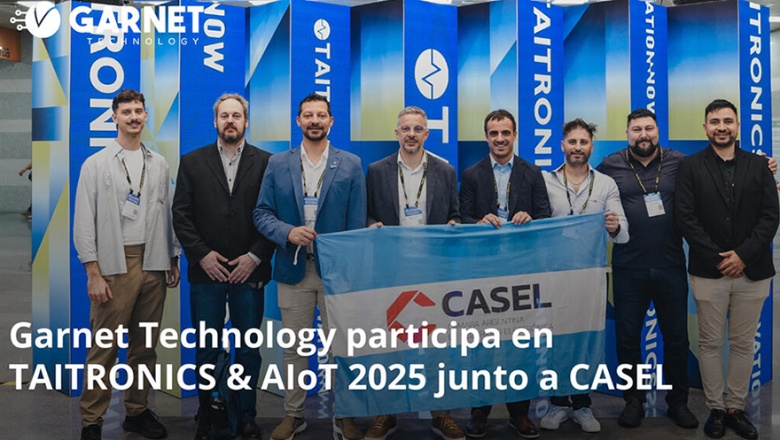 Garnet Technology participa en Taitronics & AIOT 2025 junto a CASEL