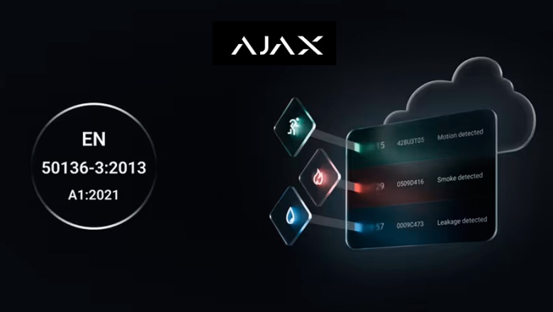 El software de monitoreo Ajax obtiene la certificación EN 50136 como transceptor para CRA