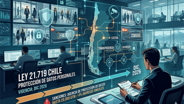 Videovigilancia y privacidad: el desafío que deben resolver las empresas chilenas antes de diciembre de 2026