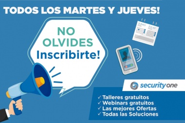 Calendario webinars con Security One
