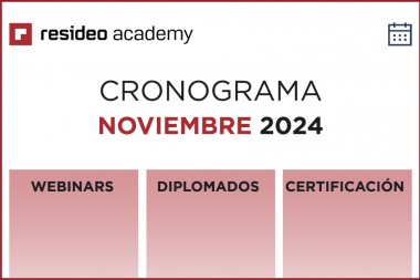 Resideo Academy: cronograma Noviembre