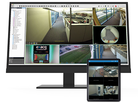 La última versión de exacqVision ofrece una combinación superior de controles para administradores, funciones de notificación de la integridad del sistema e integraciones analíticas