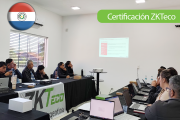Exitosa certificación de ZKTeco en Paraguay: 20 nuevos técnicos vertificados