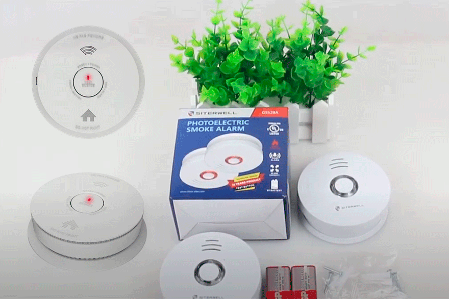 Detector de Humo y Monóxido de Carbono Wi-Fi. Alarma de Incendios